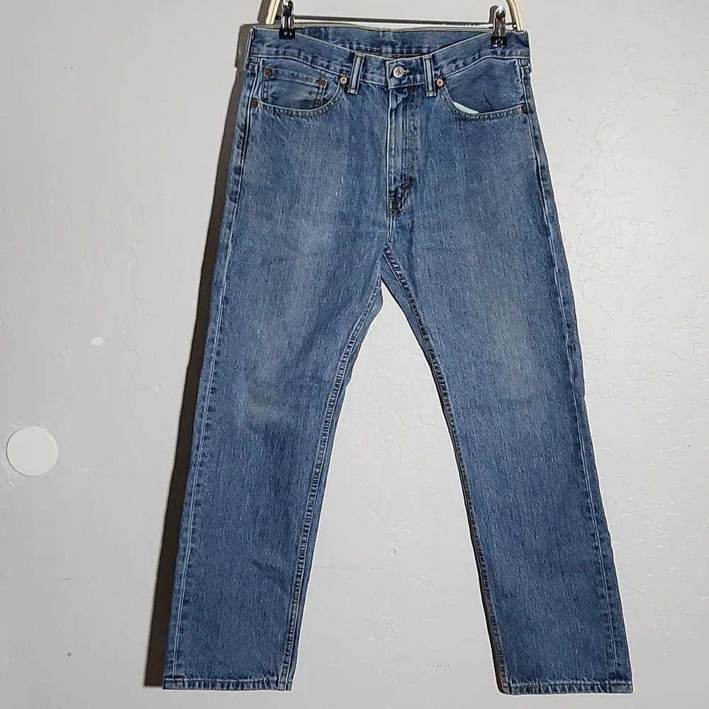 LEVI'S 510 Stained Distressed Blue Jeans